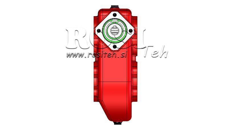 BOÎTE DE VITESSE - BOÎTE DE VITESSE RT360 POUR MOTEUR HYDRAULIQUE MP/MR/MS RATIO 31.4:1