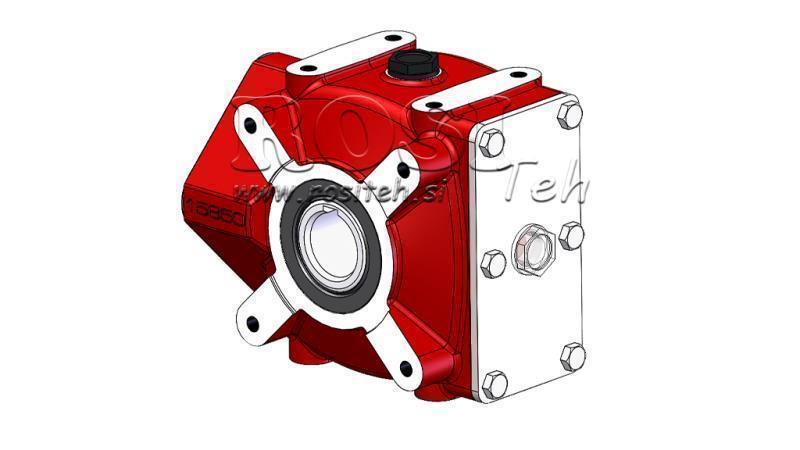 REDUKTOR - SZOROZÓ RT50 HIDRAULIKUS MOTOR MP/MR/MS arány 1,9:1