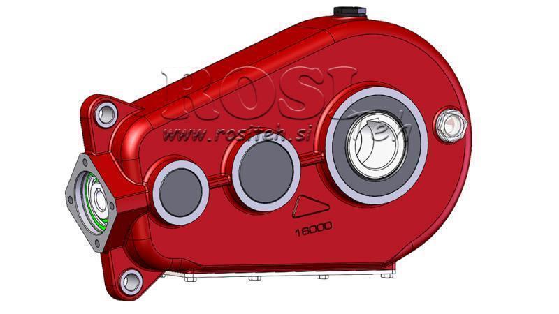 ÜBERSETZUNGSGETRIEBE - REDUKTOR RT520 FÜR HYDROMOTOR MP/MR/MS verhältnis 43,6:1