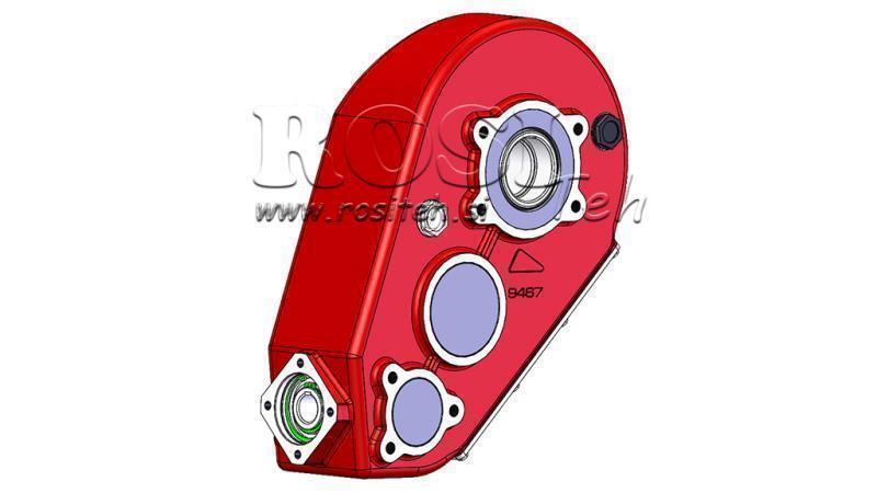 REDUKTOR - PREVODOVKA RT1000 PRE HYDROMOTOR MP/MR/MS pomer 38,7:1