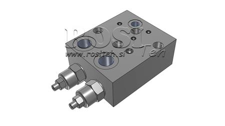 ÖLMOTORVENTIL FÜR HYDRAULISCHE BREMSE KPBR - 250/1/D