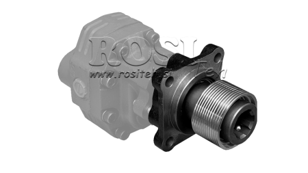 P.T.O. ATTACHMENT FOR UNI CAST IRON PUMP FEMALE - 3 BOLTS