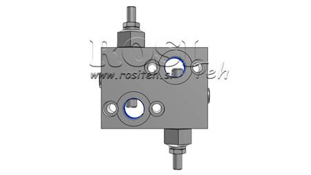 HYDRAULISCHES DRUCKBEGRENZUNGSVENTIL 10-180 BAR FÜR ÖLMOTOR MP-MR-MH