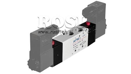 PNEUMATIKUS ELEKTROMOS SZELEP 5/3 BISTABIL 1/4 PRT-0853-DCC