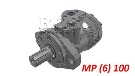 HYDRAULINEN MOOTTORI MP 100 CC - 6 HAMMASTA