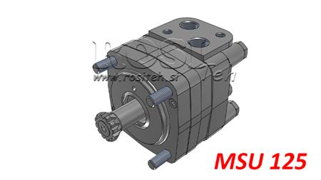 HIDRAULIKUS MOTOR MSU 125