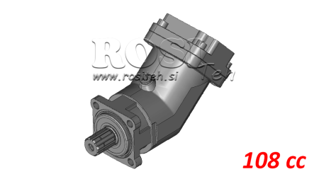 PISTON HYDRAULIKMOTOR  108CC - 600NM  