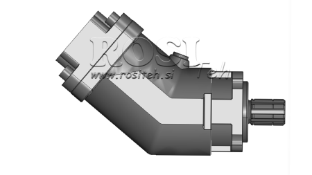 PISTON HYDRAULIKMOTOR  108CC - 600NM  