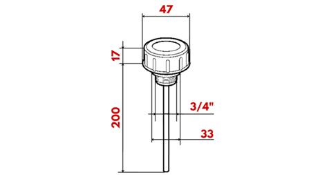 TAPPO VERSATORE 3/4