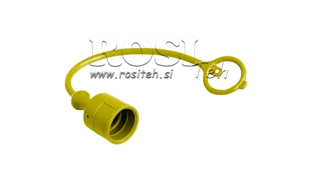 PROTECTION RUBBER COVER YELLOW - MALE QUICK COUPLER